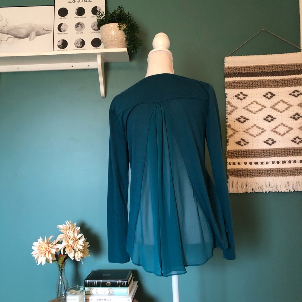 Green Ann Taylor Blouse